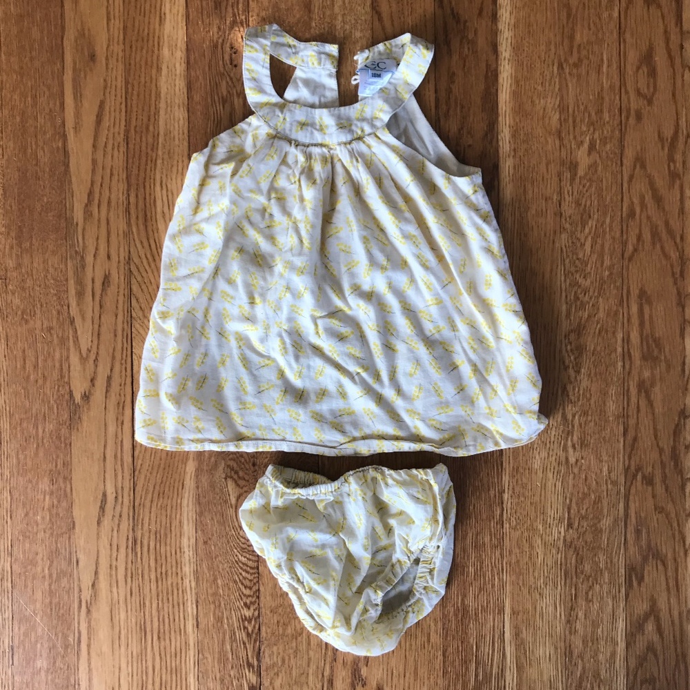C de C toddler girls dress, size 18m